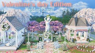 Valentine's Day Edition Wedding Venue | STOP MOTION | NOCC | THE SIMS4 #thesims4builds