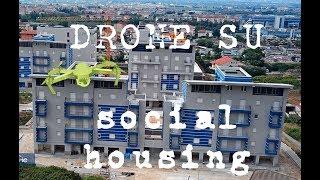 SOCIAL HOUSING in Lamezia Terme, work in progress, from the drone