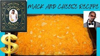 Snoop Dogg’s Mack and Cheese Recipe From Crook To Cook Cookbook