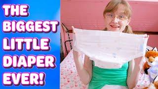 Biggest BB Diaper Ever on TEMU! Freya the Wolf - Riley the LOLCow