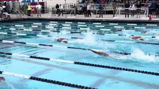 Gabi Brito Olympic trial cut swim 50m