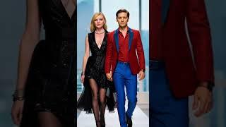 Hollywood Couples Reimagined as Fashion Icons pt2 #actor #hollywood #movie#famousstars
