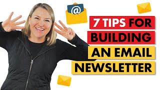 7 Tips (and a Warning!) for Authors on Email Newsletter Building in 2024