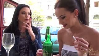 Abbie and Loren Smoking on Terrace  720p