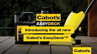 Introducing the all new Cabot's EasyDeck™