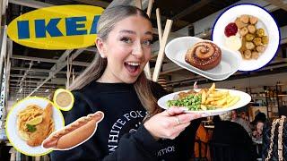 ONLY Eating IKEA Food for 24 HOURS!!