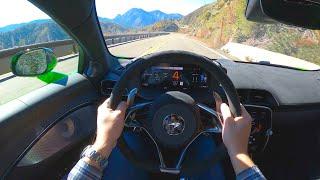 2025 McLaren Artura PHEV - POV Canyon Drive (Binaural Audio)