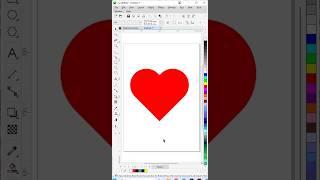Heart Shape in CorelDraw #coreldesign #coreldrawtutorial #coreldesign #graphicdesign