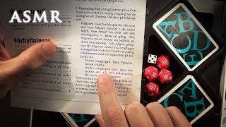 ASMR 1hr Reading Swedish Board Game Instructions | Deep Voice