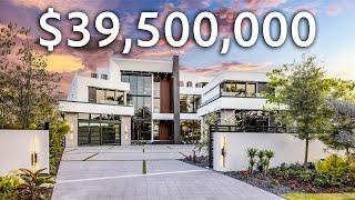 INSIDE a $39,500,000 MEGA MANSION with 14K GOLD CEILINGS!