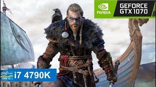 Assassin's Creed Valhalla - GTX 1070 | i7 4790k | 1080P