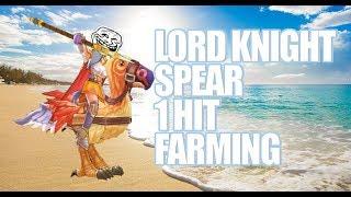 Ragnarok Mobile : Lord Knight Spear Build 1 Hit Farming