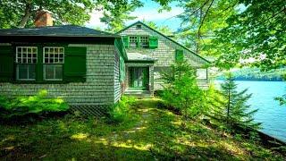 Maine Waterfront Property For Sale | Summer Cottage For Sale In Maine | 42 acres | Maine Cabin