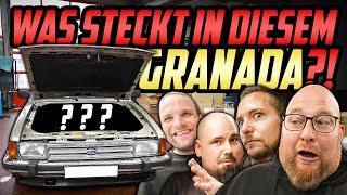 Dieser GRANADA hat ein GEHEIMNIS! - Ford Granada - 14 JAHRE Standzeit!