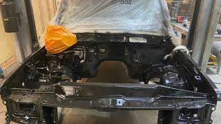 Part 3 Land Rover Discovery 2 Td5 new Maer Galvanised Chassis replacement and body rebuild