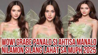 WOW! Ahtisa Manalo Literal na Kinain silang Lahat ng Buhay sa Miss Universe Philippines 2025