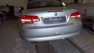 Спортивный глушитель и насадки на глушитель на BMW 3er