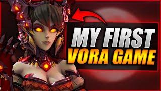 Reacting To My FIRST Vora Game In Paladins...