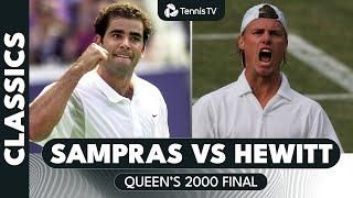 OTD 25 Years Ago Pete Sampras vs Lleyton Hewitt | 2000 Queen's Final Highlights 
