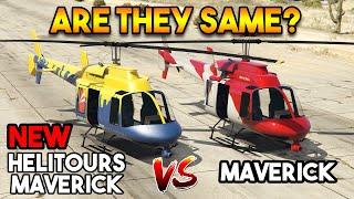 GTA 5 ONLINE UPDATE : NEW HELITOURS MAVERICK VS MAVERICK (WHICH IS BEST HELICOPTER?)