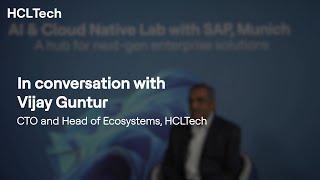 Leveraging SAP innovation for business impact | HCLTech AI & Cloud Native Lab with SAP, Munich