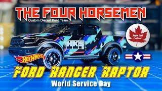 Hot Wheels Ford Ranger Raptor (306) Four Horsemen World Service Day