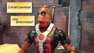 Deadpool Stop Motion- Deadpool PSA SWAGWAVE ANNOUNCEMENT