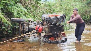 Repair, restore and maintain oil machines. Repair abandoned agricultural machinery. Flooded machines