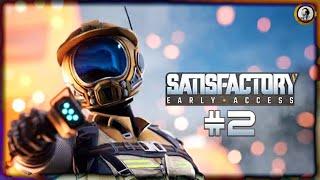 Satisfactory #2 - Продолжаю строить завод: в планах металлургический цех