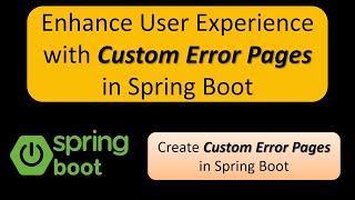 Spring Boot - Displaying custom Error Page | Customize Whitelabel Error Page