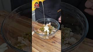 You can do just about anything with rotisserie chicken. #shorts #cooking #easyrecipe #chickensalad