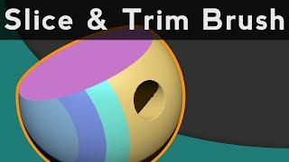 048 ZBrush Slice and Trim Brush