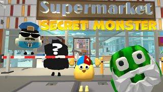 SECRET MONSTER IN SUPERMARKET | NEW UPDATE | Chicken gun