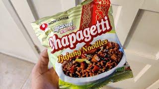 Nongshim Chapagetti Jjajang Noodles Review!