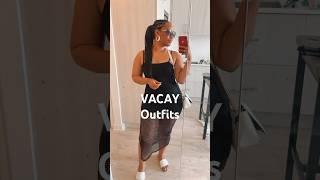 SUMMER VACATION LOOKBOOK #vacationoutfits #blackgirlvlogger #vacaymode