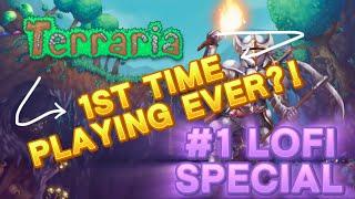 Terraria (Hardcore Mode) LOFI EDITION Gameplay - 1 HOUR Chill Session