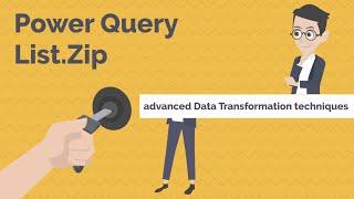 Power Query Excel | M CODE -  List.Zip Multi-Headers
