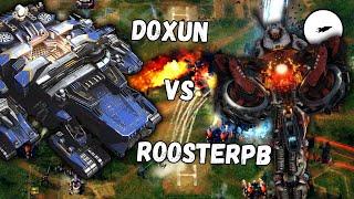 War Factory und Sandworm spielen fangen | Doxun vs RoosterPB | Mechabellum