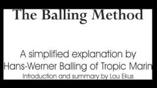 The Balling Method explained by Hans-Werner Balling