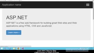 Startup Step by Step training for ASP.NET MVC 5