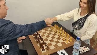 R. Zhirnov (0) vs U. Gubacheva (0). Chess Fight Night. CFN. Rapid