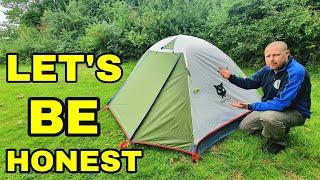 BACKPACKING TENT REVIEW - two man tent by night cat.