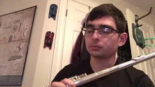 Flute chromatic scale