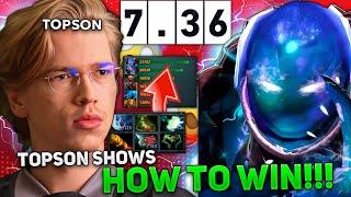 TOPSON shows HOW to EASY WIN! | TOPSON plays ARC WARDEN DOTA 2!