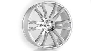 TSW Alloy Wheels Gatsby - Silver with Mirror Cut Face