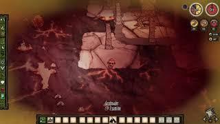 What happens when you're on the volcano when it erupts? [Don't Starve Shipwrecked]