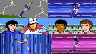 Japan vs All Star Brazil Captain Tsubasa 2 Peak Battle Hack By Zhangjianihao