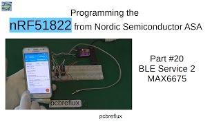 nRF51822 #20: Bluetooth / BLE Service #2 MAX6675 (english)