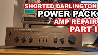 Metz Amplifier Troubleshooting and Repair - Shorted Power Pack (Part 1)