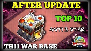 AFTER UPDATE !! NEW BEST TH11 WAR BASE + LINK 2022 | TH11 BASE LINK | TH11 HYBRID/TROPHY BASE - COC